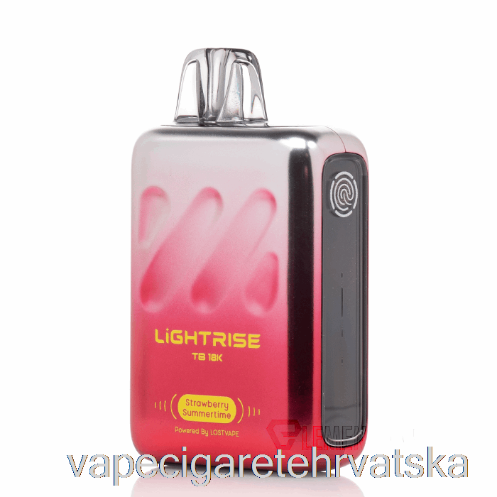 Vape Hrvatska Lost Vape Lightrise Tb 18k Disposable Strawberry Summertime